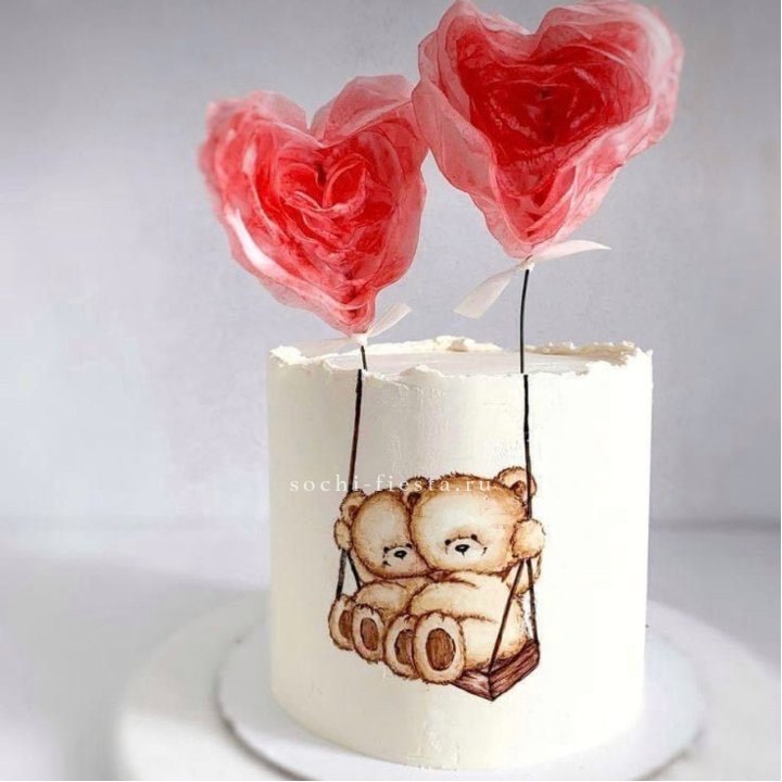 Торт "Love YOU" в Пхукете